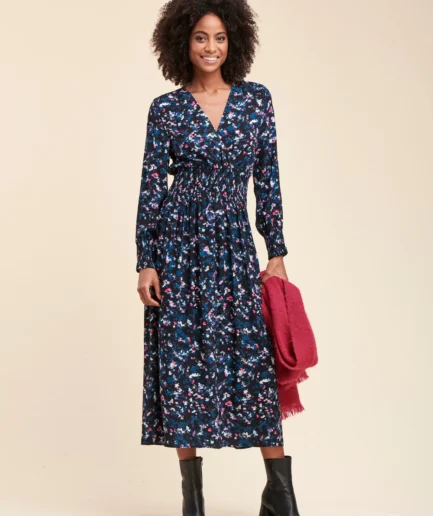 RIOKO Black Dress La Fee Maraboutee