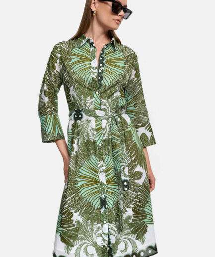 Dress Utility Style Print 36450-21 430/Palm CATNOIR