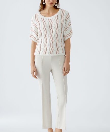 White Red JUMPER 92218 OUI