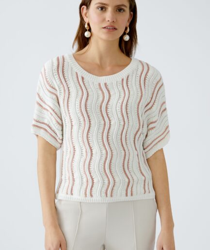 White Red JUMPER 92218 OUI