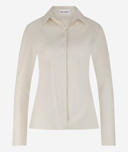 KIKKIE Off White BLOUSE TJ brush JANE LUSHKA