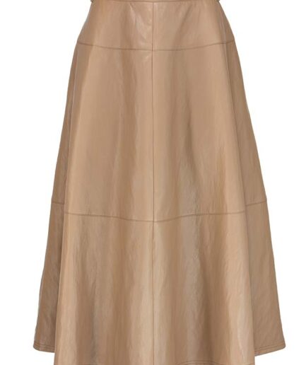 TAUPE vegan leather ROK 253-5840-1 CATNOIR