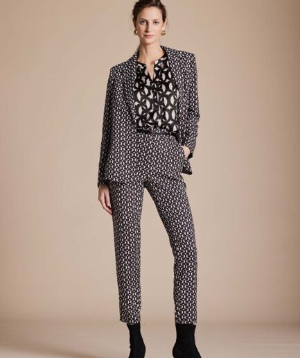 GEO SMALL stretch TROUSERS 253-4068-2 CATNOIR