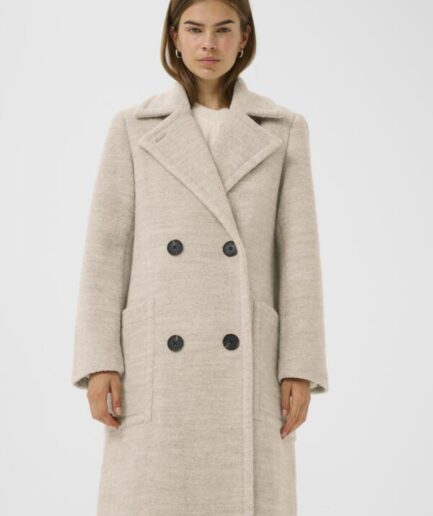 YumIW DB Haze Melange Coat INWEAR