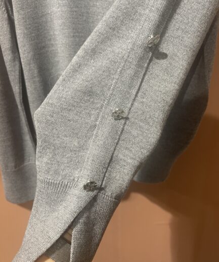 KBT513 Gris Chine PULLOVER ML EVA KAYAN