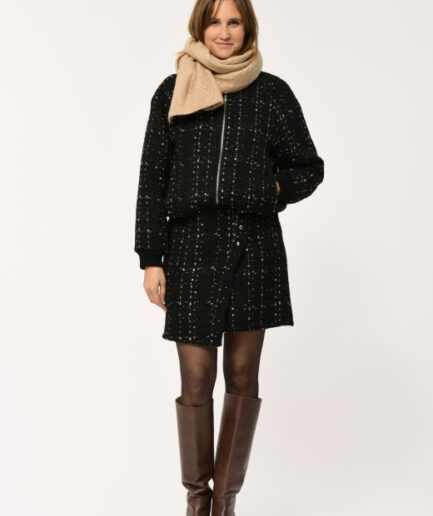 ELFI Noir/Or JACKET LA FEE MARABOUTÉE