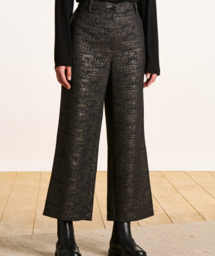 TANAC Noir/Or TROUSERS LA FEE MARABOUTÉE