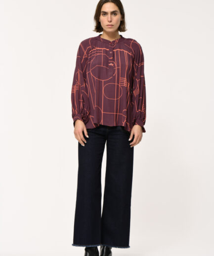 EJI Rouge/Noir/Champagne TOP LA FEE MARABOUTÉE