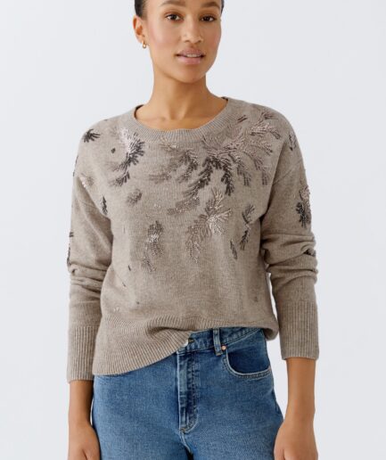 Jumper 94628 smokey taupe OUI
