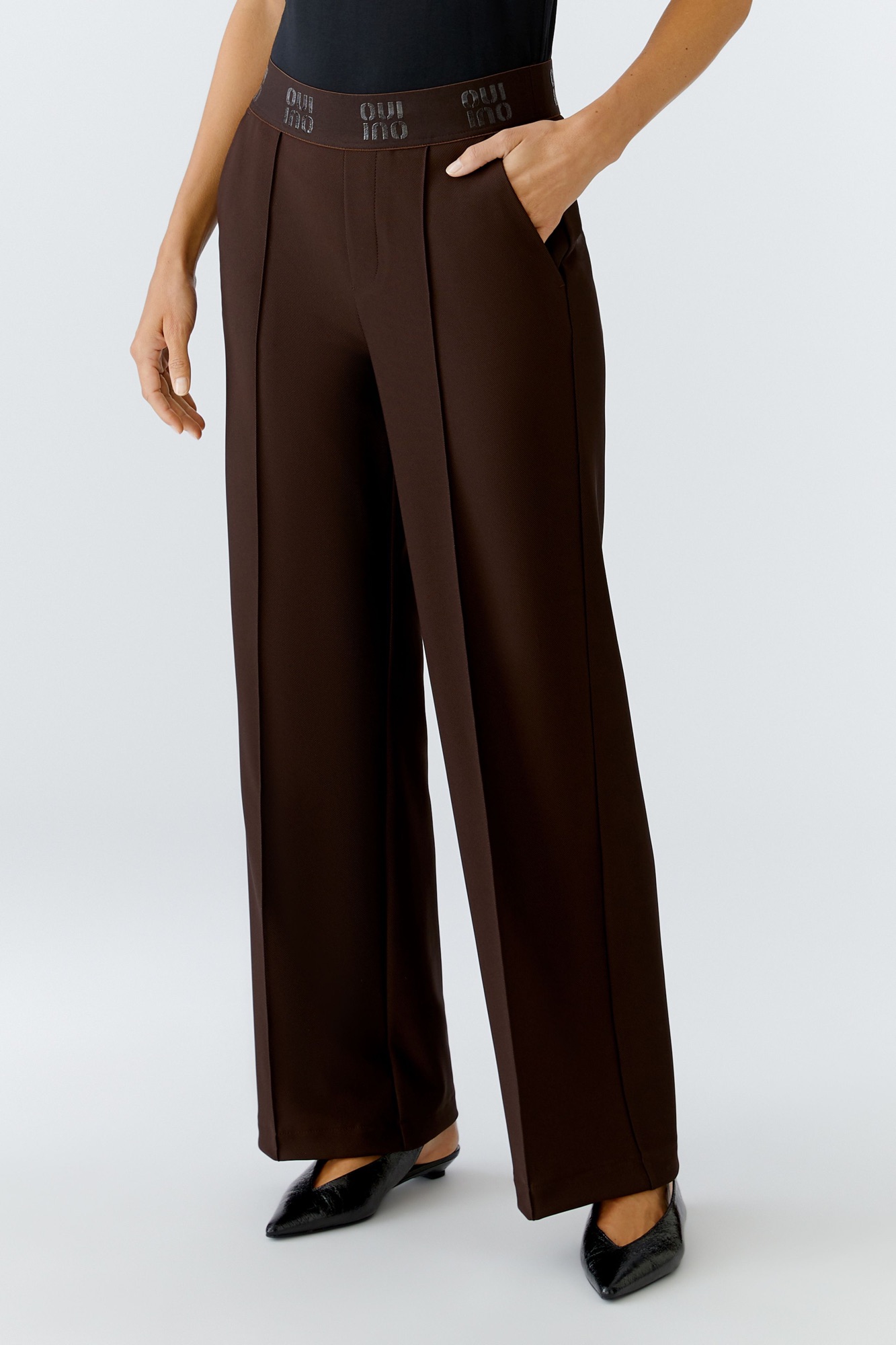 TROUSERS 91737 Ganache 8978 OUI TROUSERS 91737 Ganache 8978 OUI