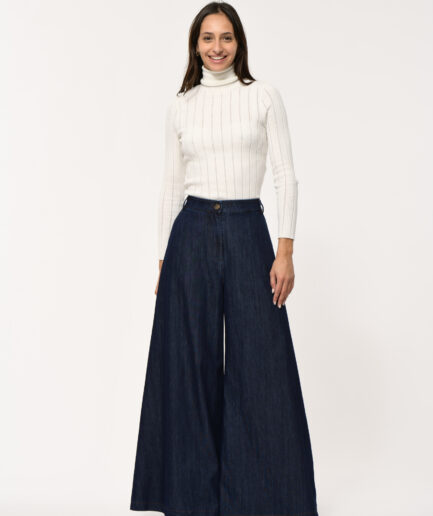 ELOCO Black TROUSER LA FEE MARABOUTÉE