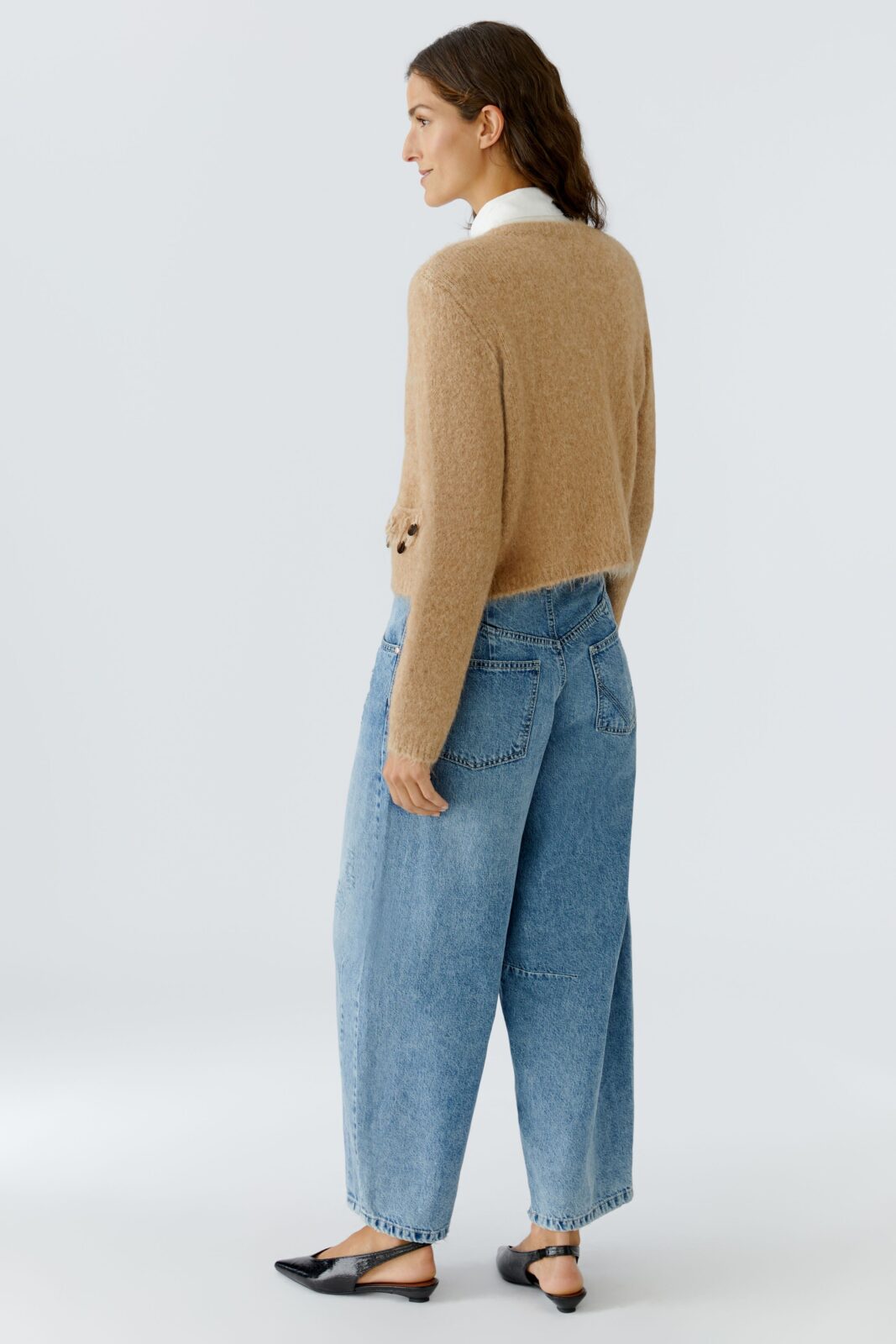 Cardigan 94837 Beige Melange 7459 OUI Cardigan 94837 Beige Melange 7459 OUI