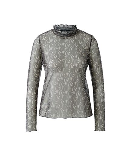 Long sleeve shirt 95470 Offwhite Black 0119 OUI