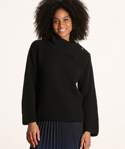 EBAHI Noir PULLOVER LA FEE MARABOUTÉE