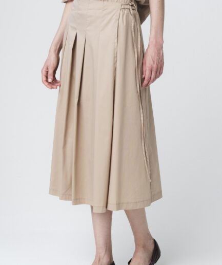 Poplin Sabbia dubbel mid skirt (BDCCNY11998) JANE LUSHKA