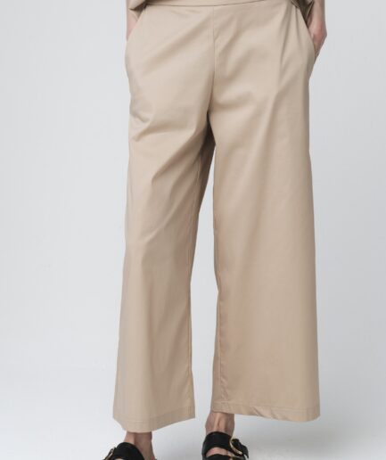 Poplin Sabbia semi Pants 23074 (BDCCNY23074) JANE LUSHKA