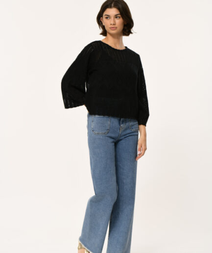 FL-PU-FRANA 700 NOIR Pullover LA FEE MARABOUTÉE
