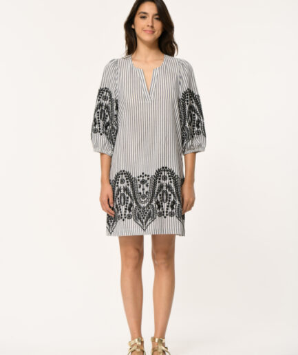 FL-RO-DAIA-P 700 NOIR Dress LA FEE MARABOUTÉE