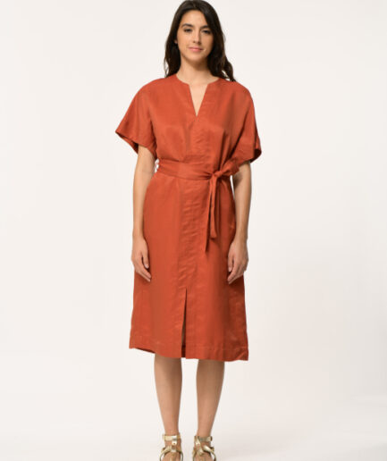 FL-RO-FELION-I 757 BRIQUE Dress LA FEE MARABOUTÉE