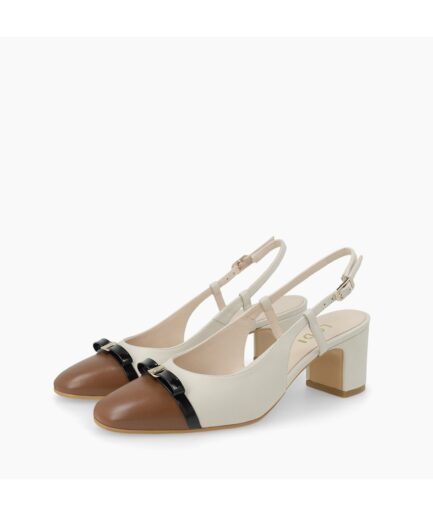 RIJA SOFT CUERO/SOFT MILK Lazo Fl,Negro C100 LODI