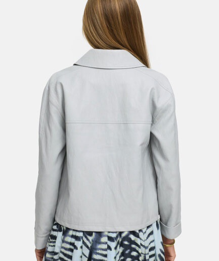 Light Blue Vegan Jacket 1964 CATNOIR