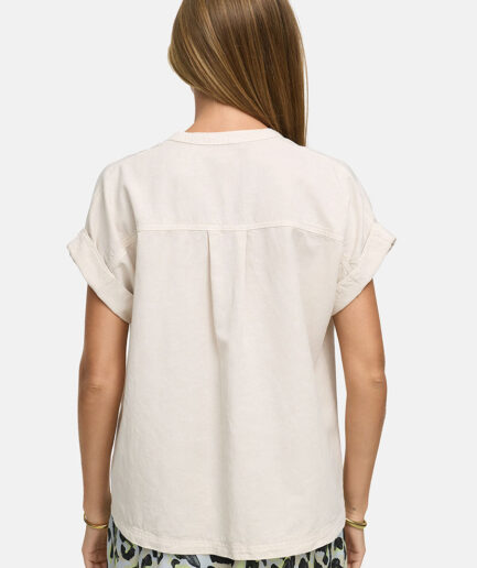 Beige Garment-Dye Shirt 2717 CATNOIR