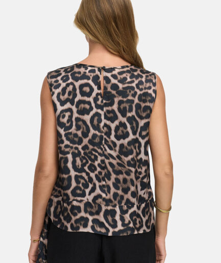 Leo Viskose Satin Top 2925 CATNOIR