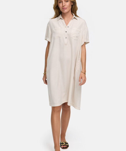 Leo Lyocell Back-print Dress 3183 CATNOIR