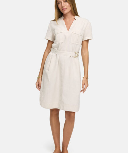 Beige Garment-Dye Dress 3272 CATNOIR