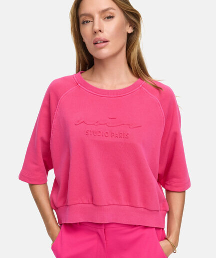 Pink Logo Sweatshirt 6745 CATNOIR