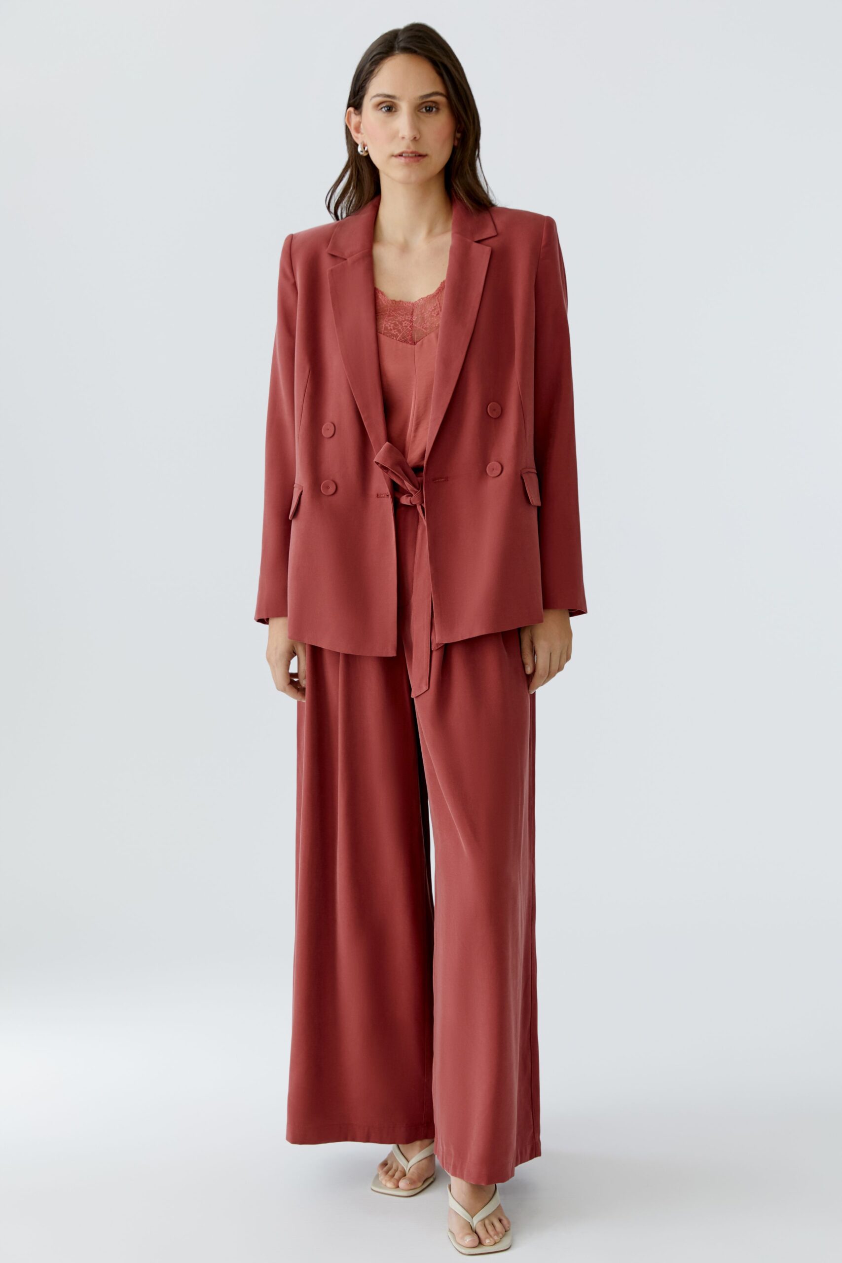 Red Pear 3760 Palazzo trousers 96569 OUI Red Pear 3760 Palazzo trousers 96569 OUI