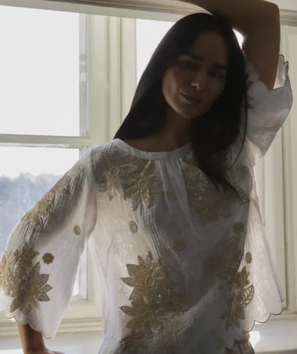 Mira Off White 1010 Blouse GUSTAV