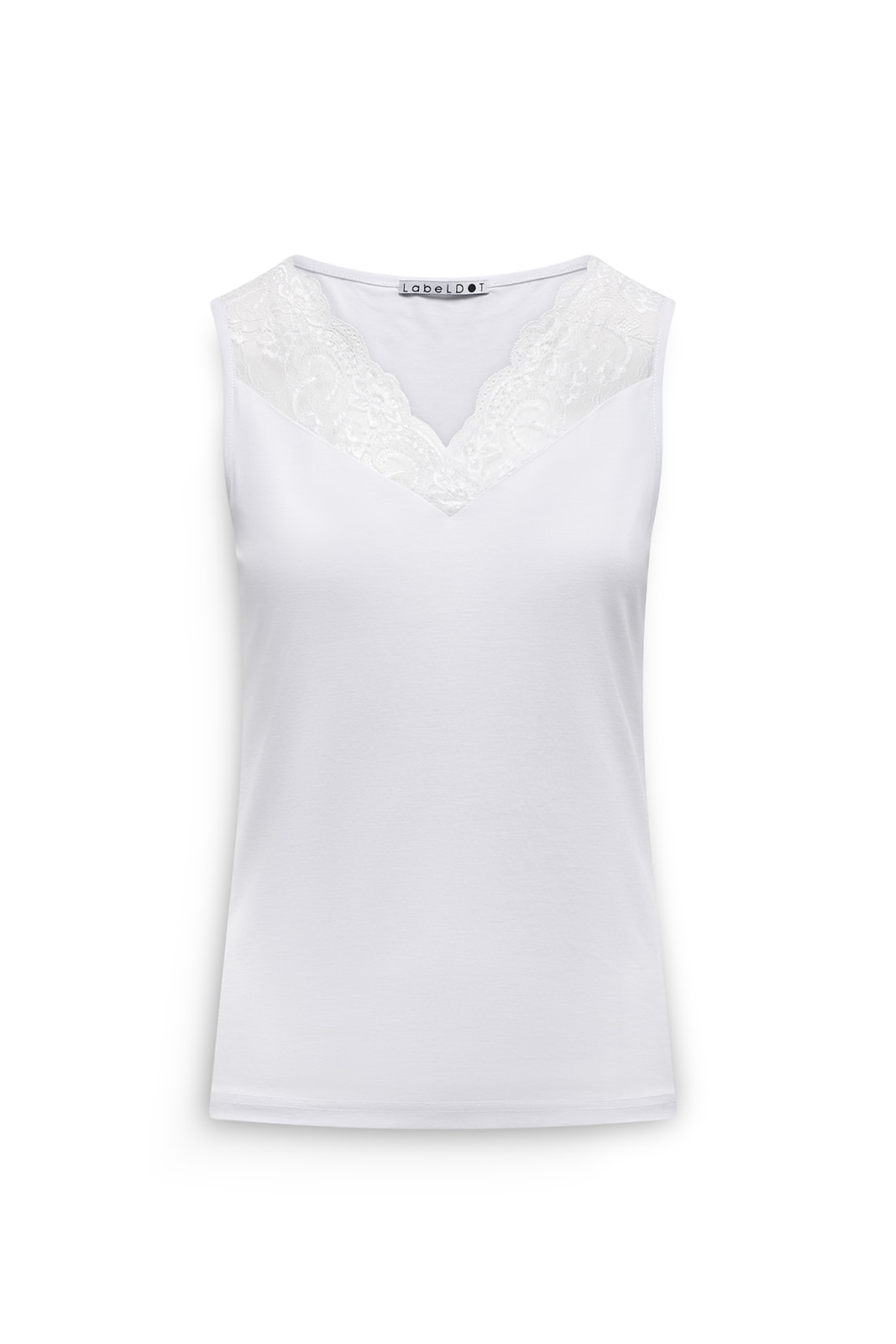 Max off-white TOP (2615008) LABEL DOT Max off-white TOP (2615008) LABEL DOT