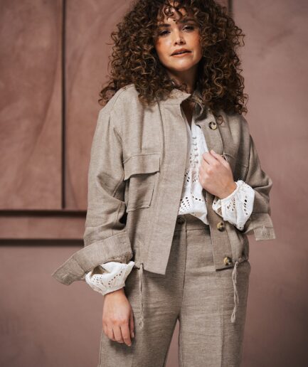 Lea beige Jacket (2617008) LABEL DOT