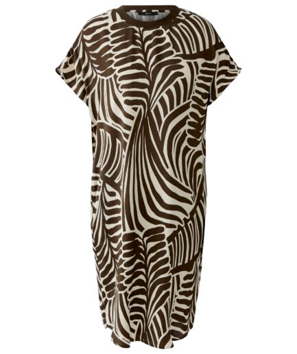 Dark Brown Offwhite 0871 Shift Dress 97497 OUI