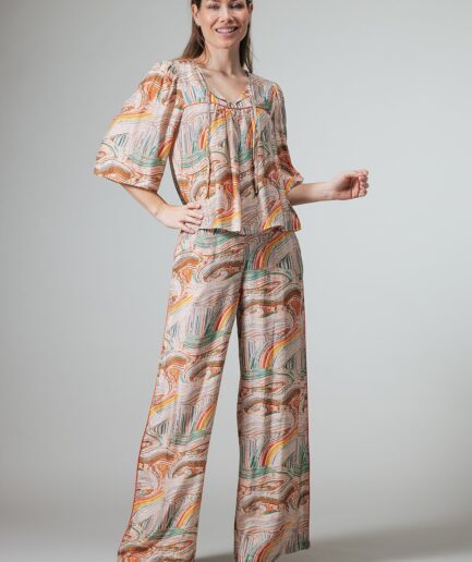 Rosie multi Trousers (2618024) LABEL DOT