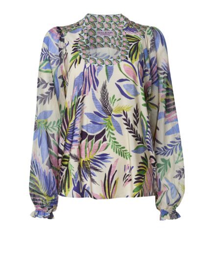 JOLIE Blue Lotus Top TESSA KOOPS